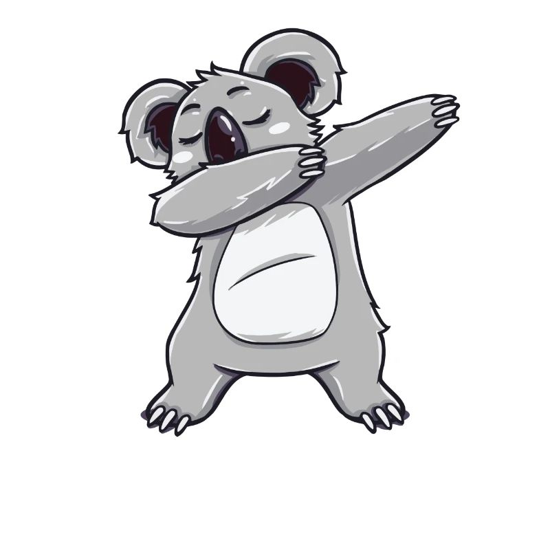 Dabbing dab Koala Bär Dab Geschenk Geburtstag