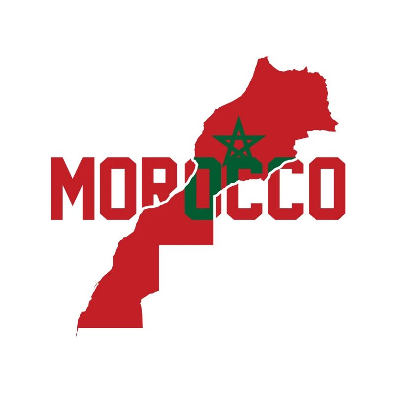 Morocco map