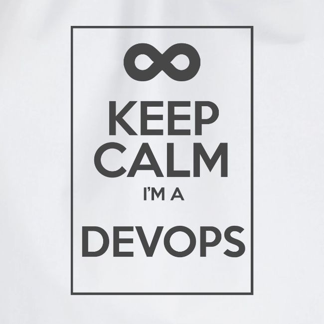 Keep Calm I'm a devops