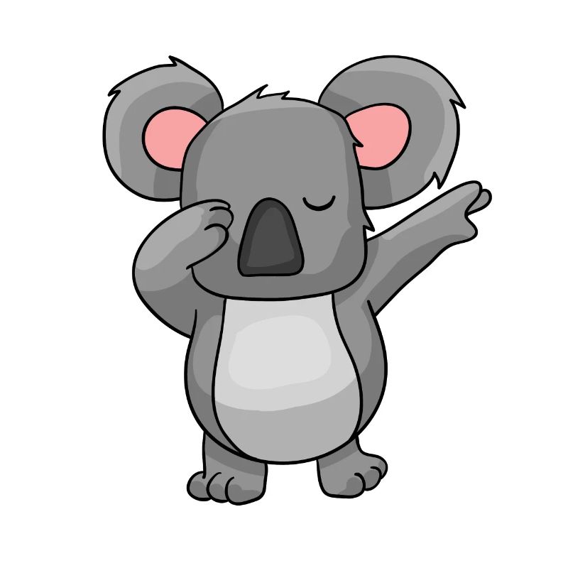 Dabbing Koala Dab Dance