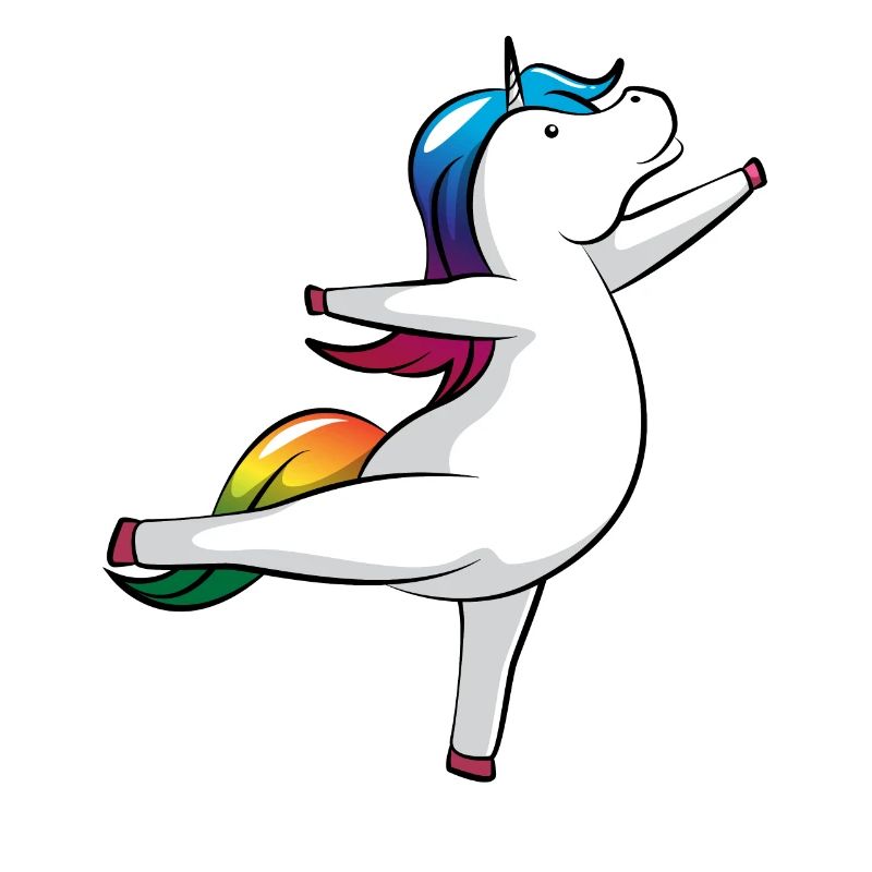 Unicorn dancing Funny dancer lovers gift