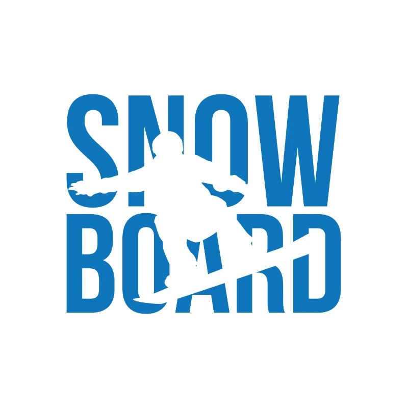 Snowboard skis