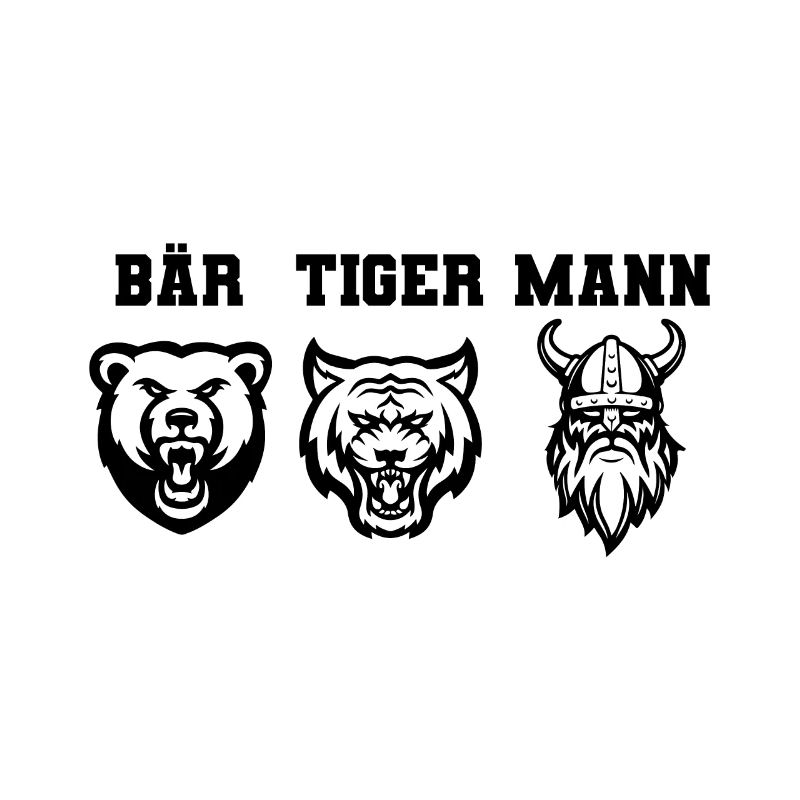 BÄR TIGER MANN