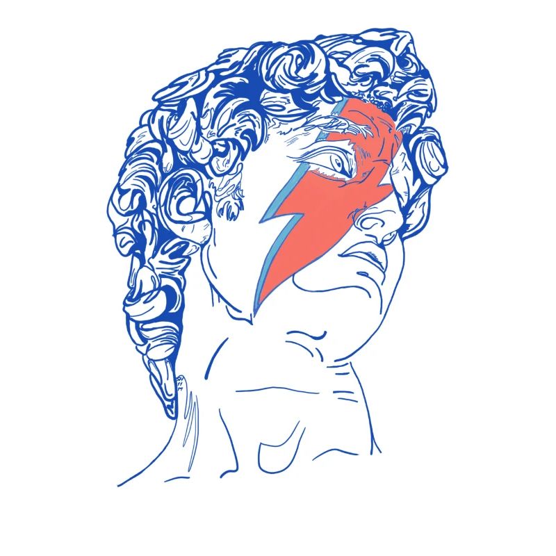 Dessin à la main de David