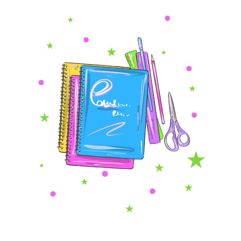 Schule Schulhefte Stifte