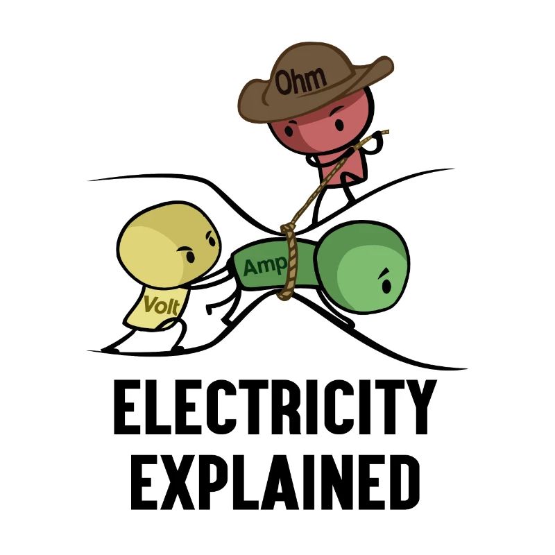 Electricity Explained Physics Nerd Gift I Teaching