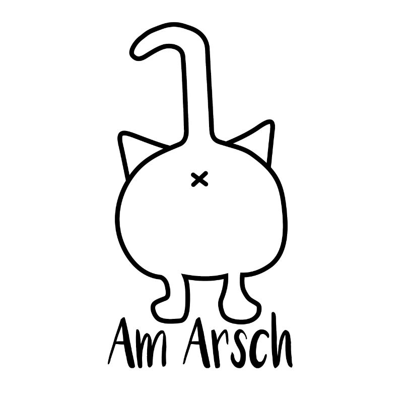 Cat from behind