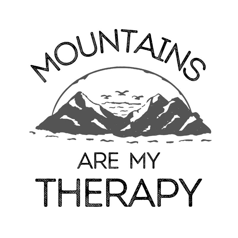 Mountains Are My Therapy