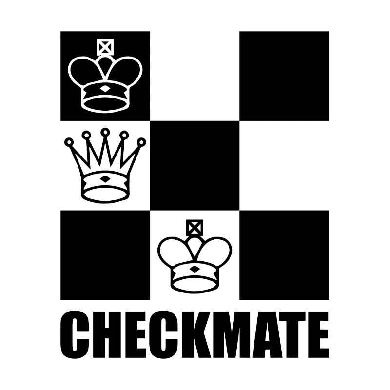 Checkmate Sport Échecs Maître d’échecs de la pensée