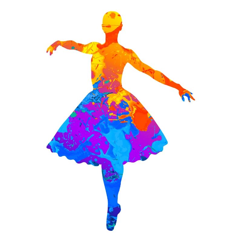 Danse Ballet Femmes Danseuse Danseuse Silhouette