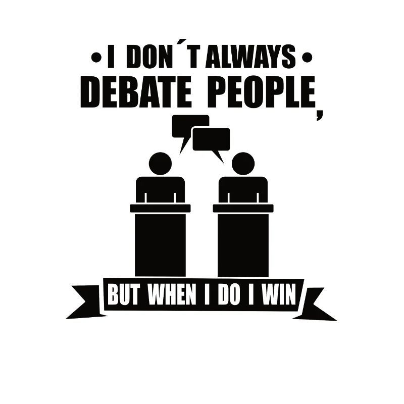 Debatte Rede Debattierer Redner Geschenkidee