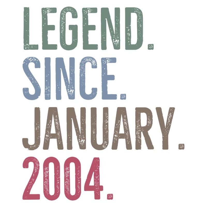 Legend Since January 2004