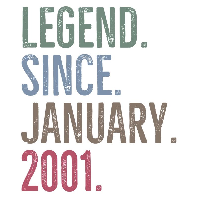 Legend Since January 2001