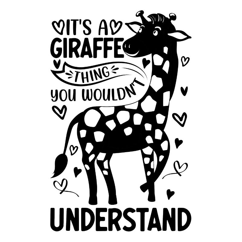C’est une chose de girafe que vous ne comprendriez pas I Gir