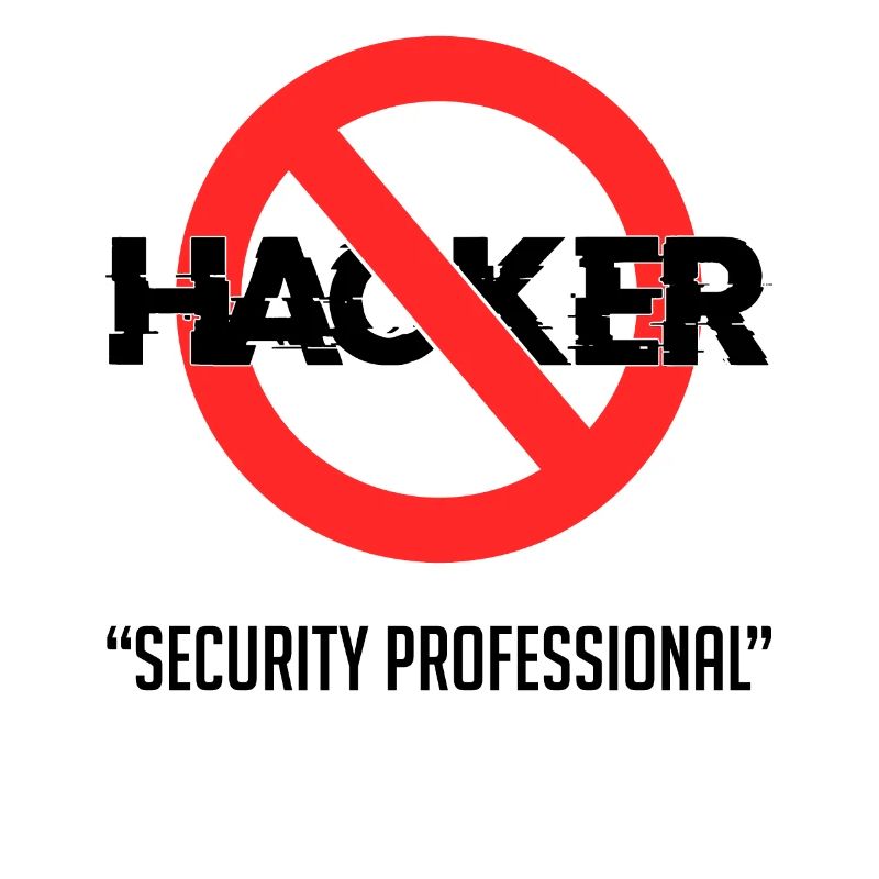 Humorous Hacker Security Professional Computer