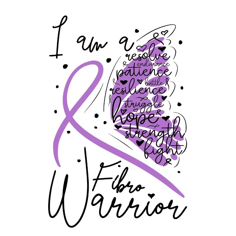 Butterfly Fibromyalgia Warrior
