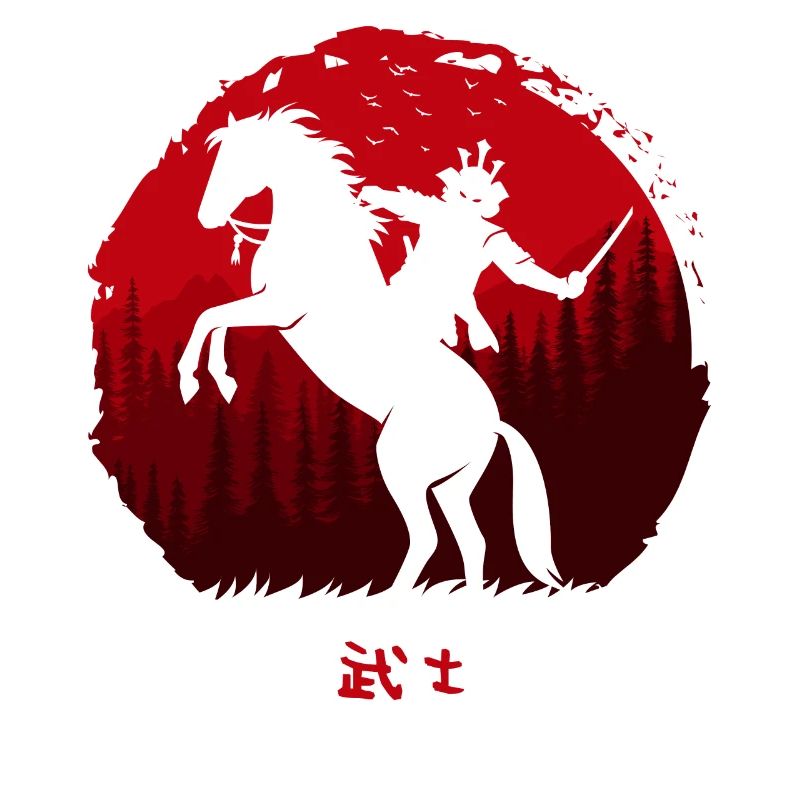 Samurai on horseback