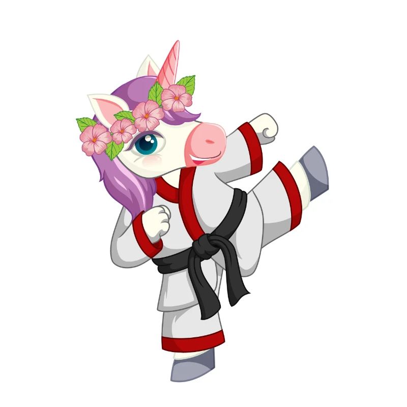Karate Einhorn