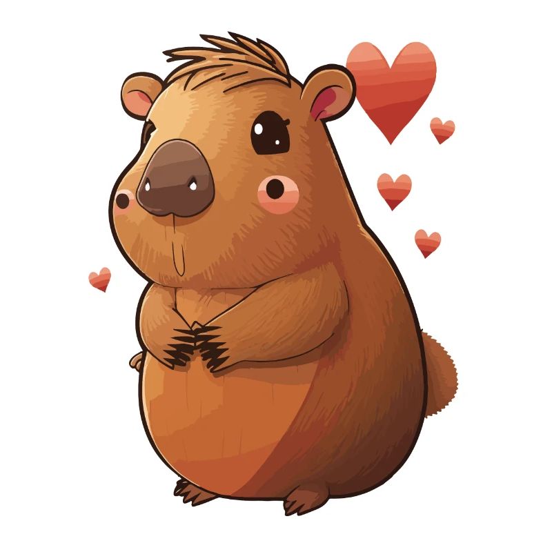 Lovely capybara