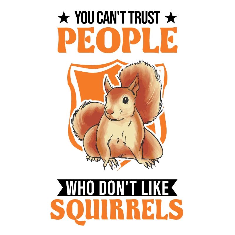 Eichhörnchen Geschenk Grauhörnchen Squirrel