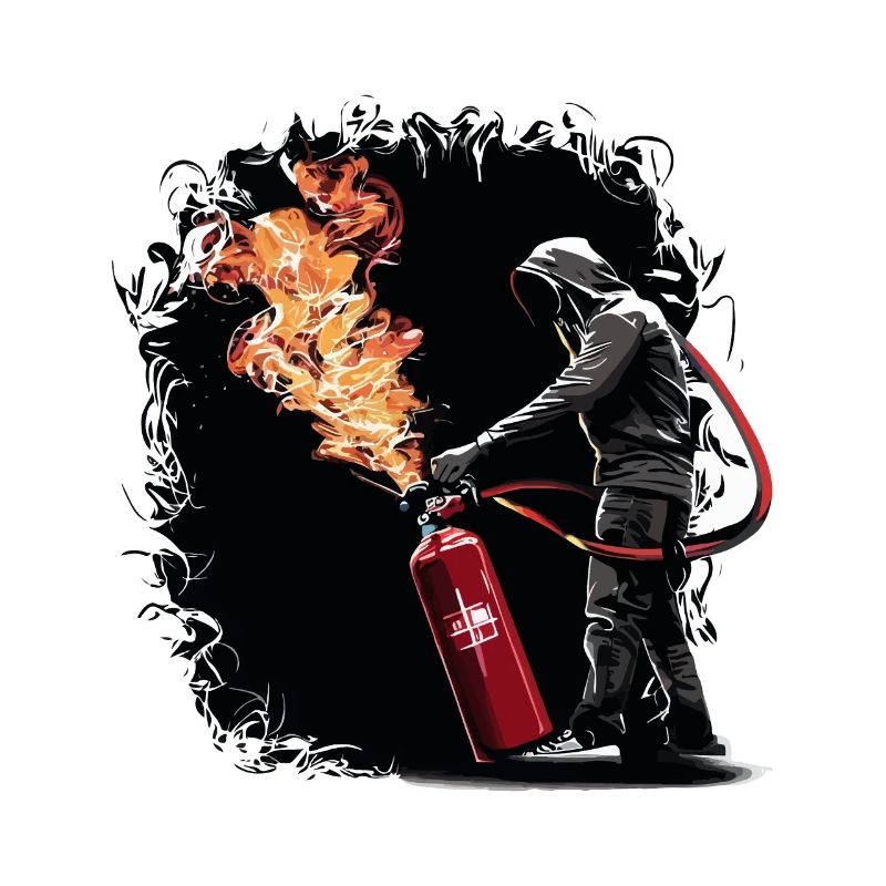 FIREFIGHTERS RESCUING