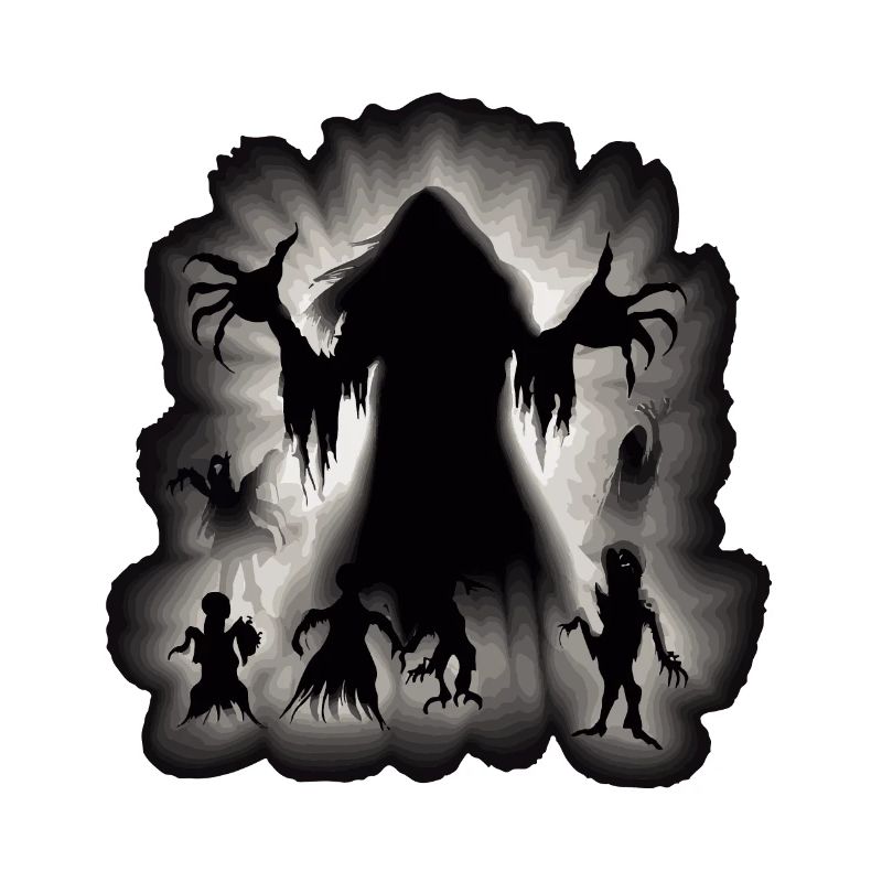 SPOOKY SHADOW FIGURES