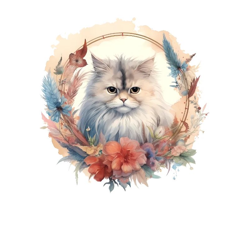 Chat persan Boho Style, chats d’amour