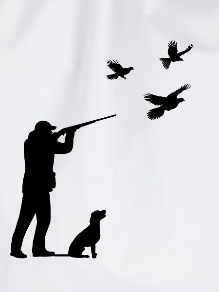 Auerhahn Jagd Vogel Männer Jägerhund