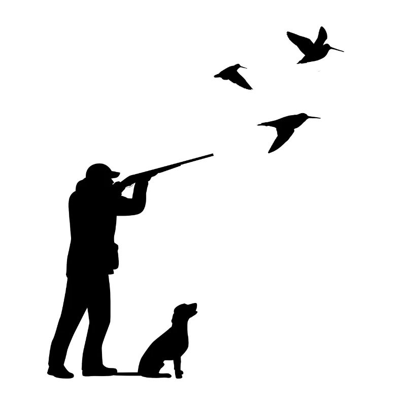 Waldschnepfe Jagdvogel Männer Jägerhund