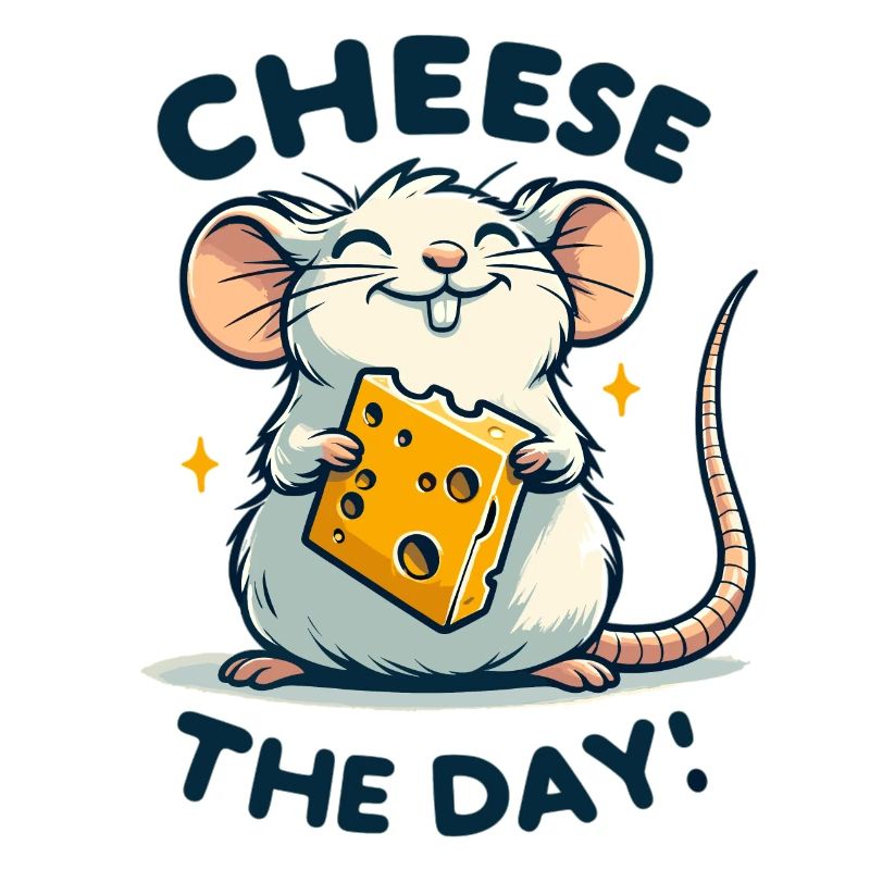 Mouse with cheese