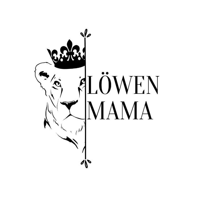 Löwenmama Mama Mutter Motiv Muttertag Geburtstag