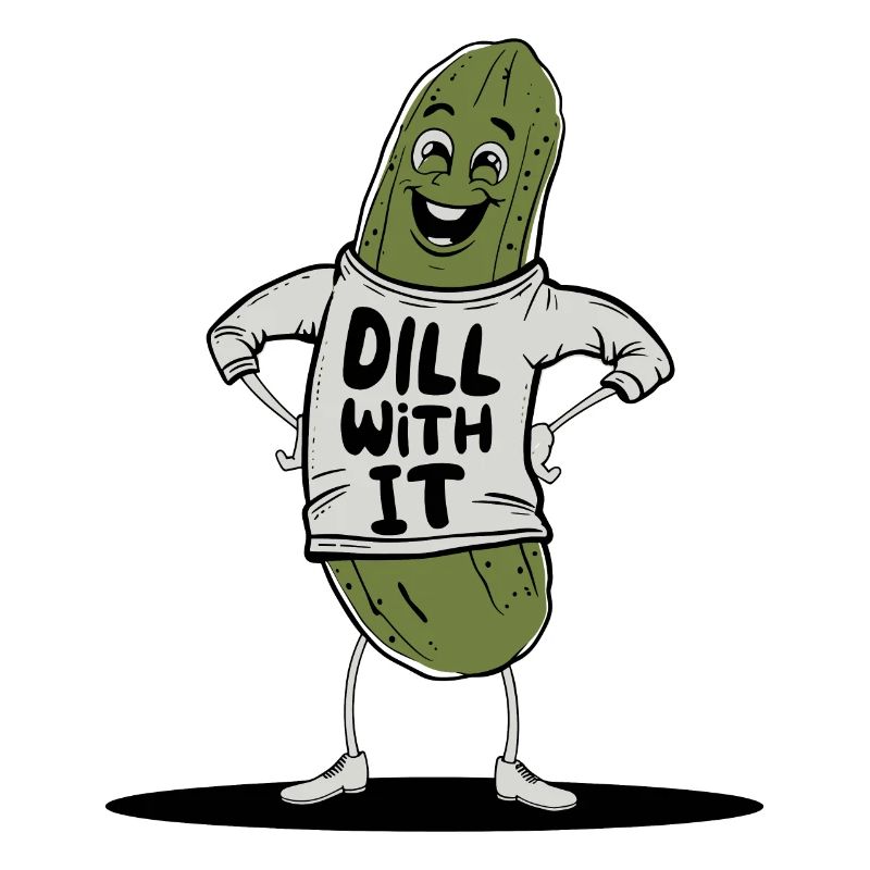 dill with it funny pickle pun