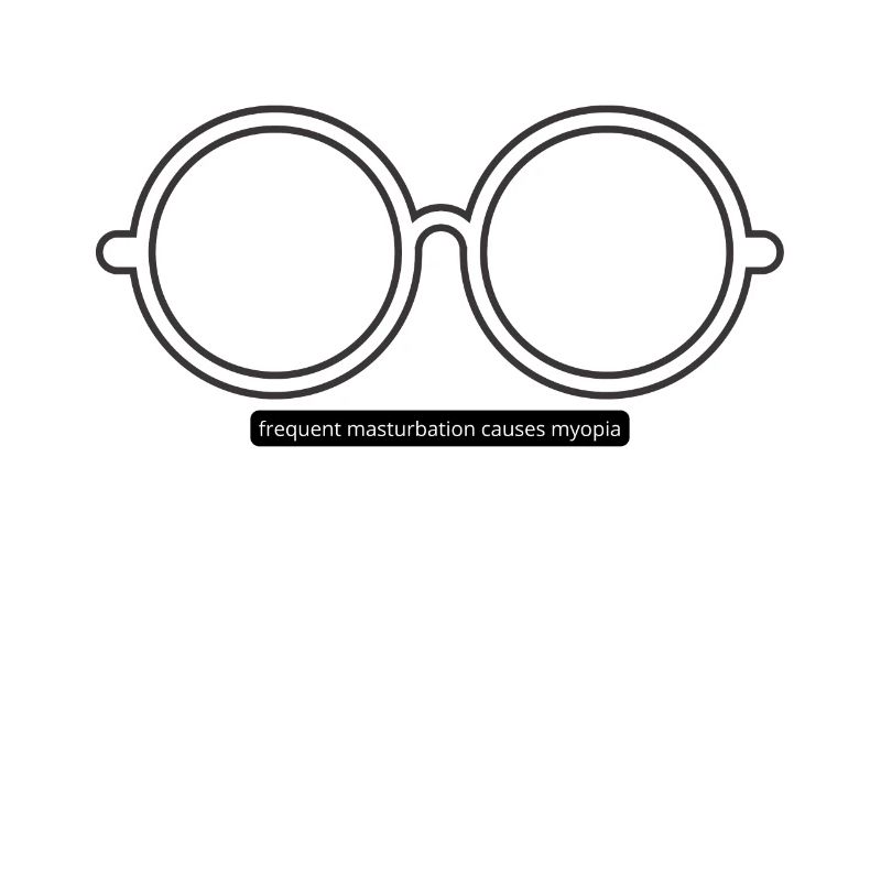 frequent masturbation causes myopia