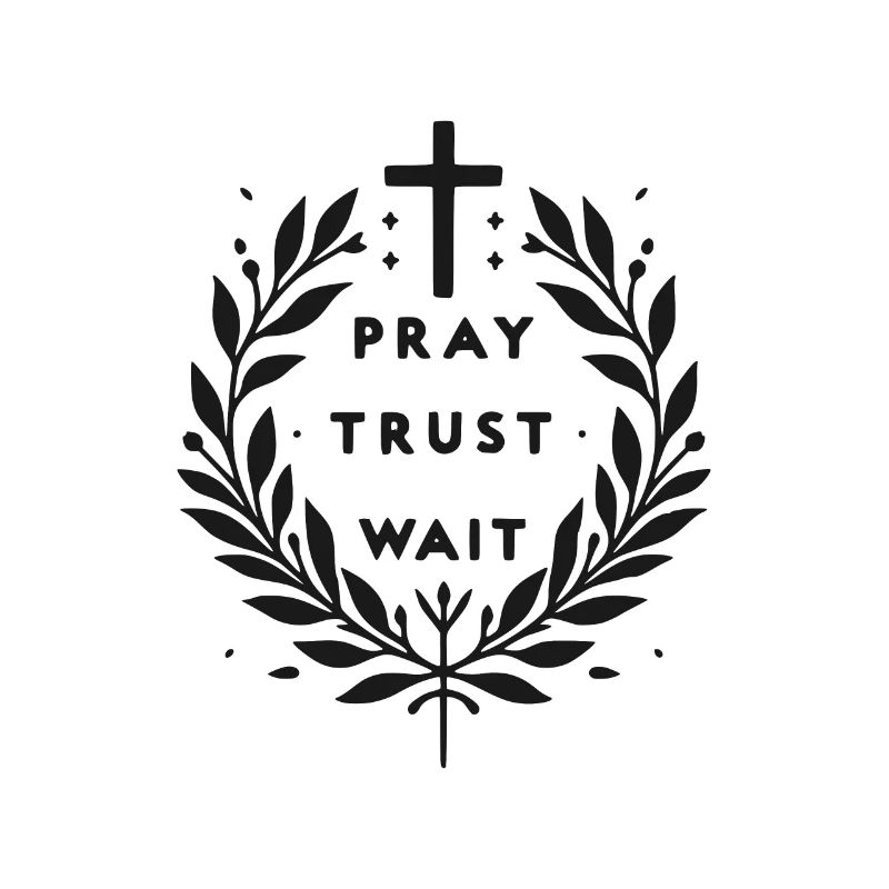 Pray Trust Wait