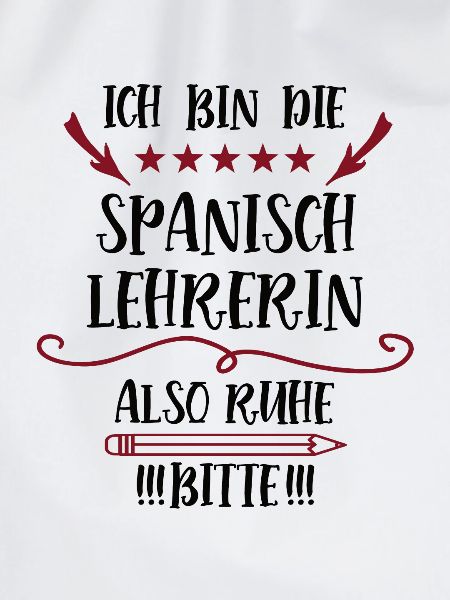 Sprachlehrerin Lehrerin Fremdsprache Spanisch