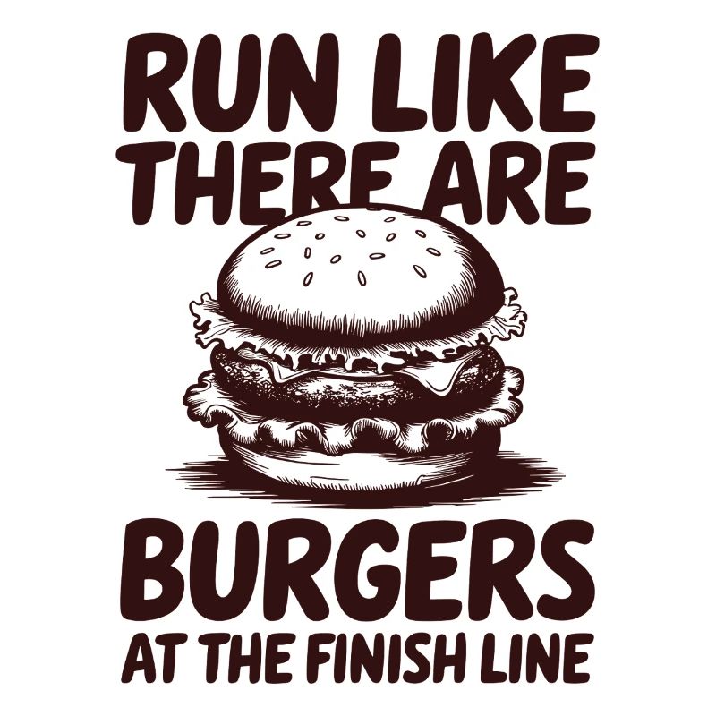 Courir comme un marathonien, burger à l’arrivée