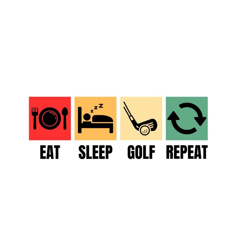 Drôle de dicton de golf pour les golfeurs
