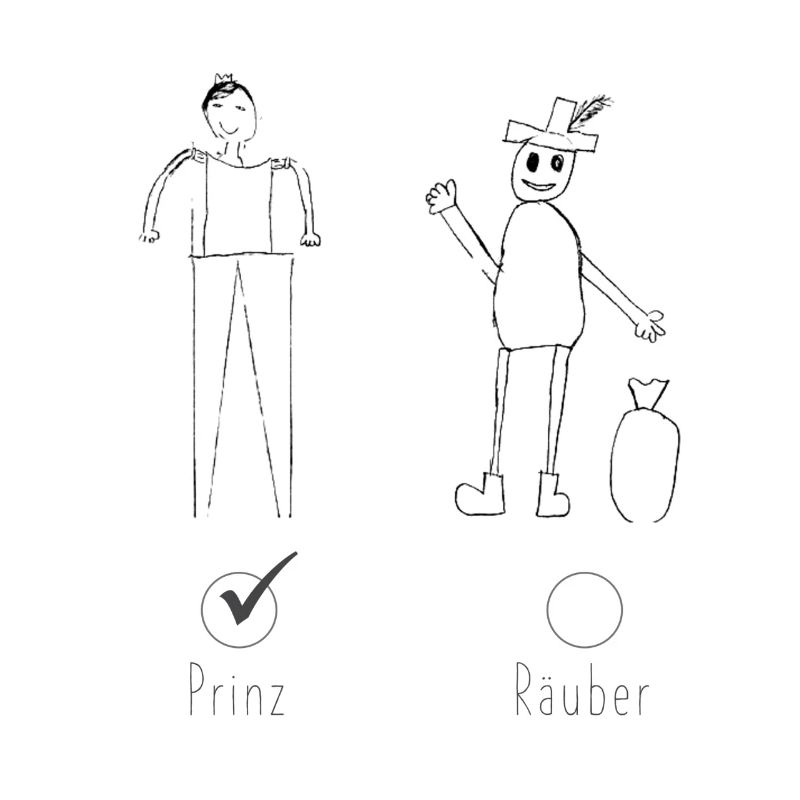 Prinz oder Räuber? Prinz!