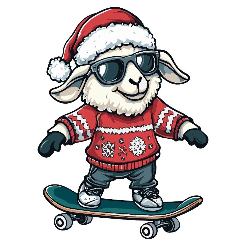 Sheep Christmas Funny