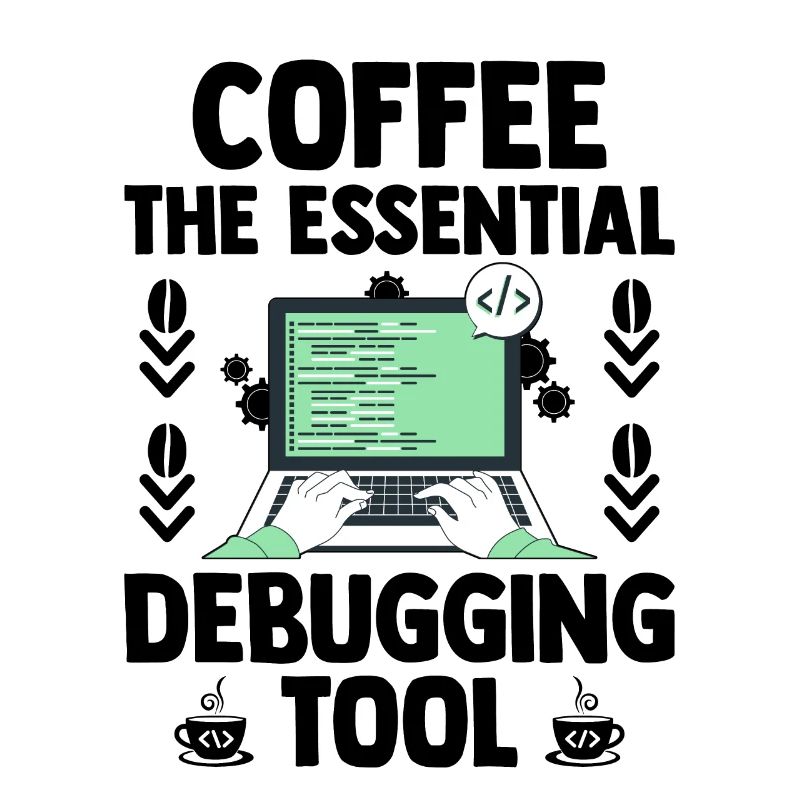 Café Codage Programmeur Codeur Développeur Nerd Coff