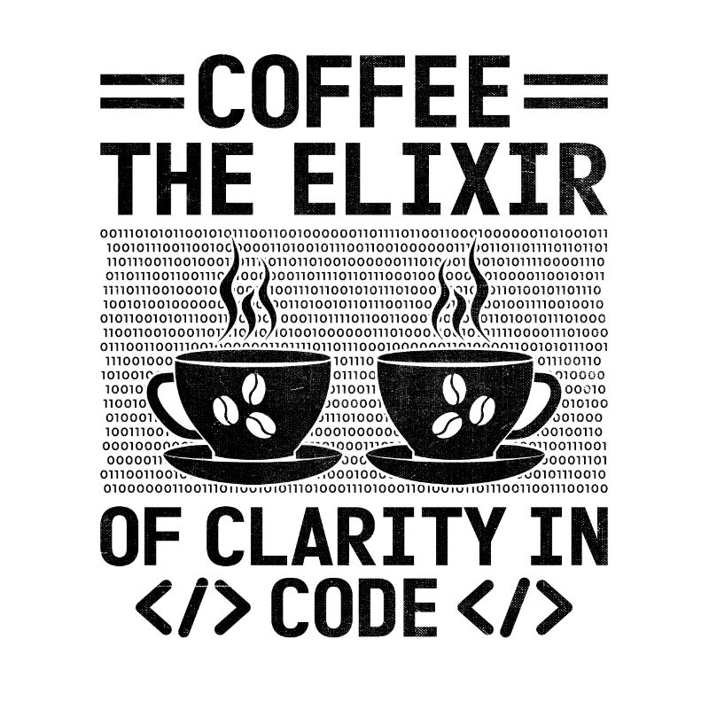 Café Codage Programmeur Codeur Développeur Nerd Coff