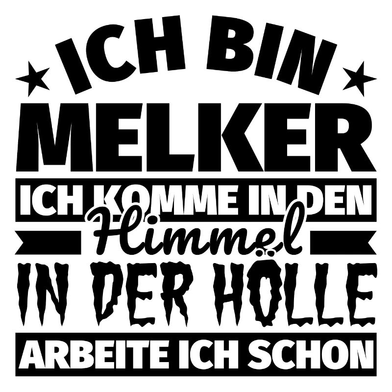 Melker Geschenk lustig Himmel Hölle