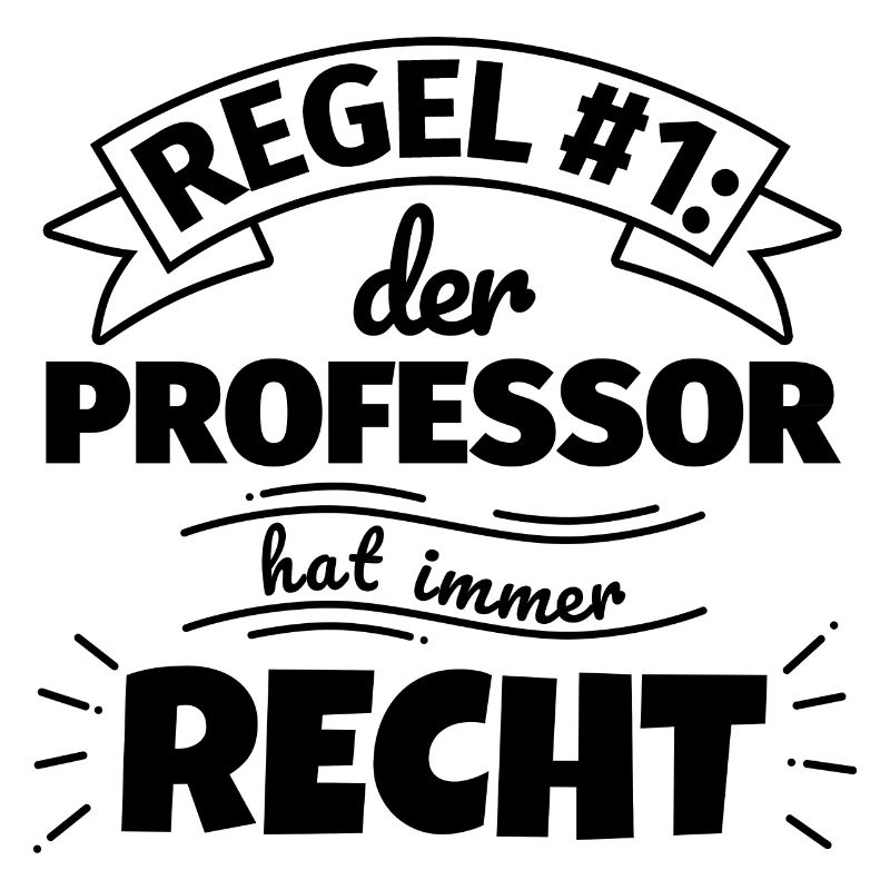 Professor Geschenke – Hat immer Recht