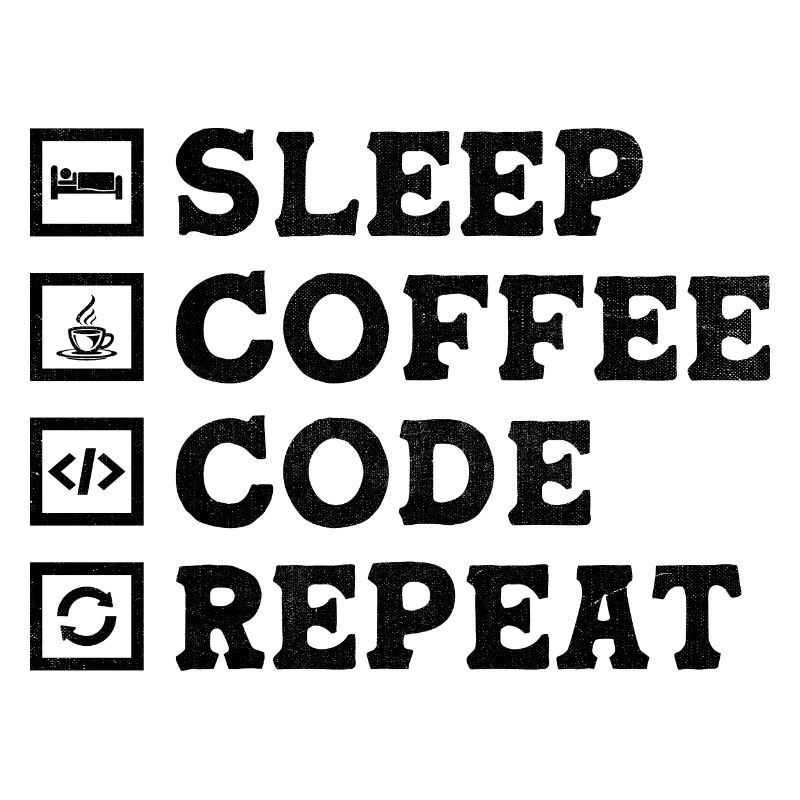 Kaffee-Codierung Programmierer Programmierer Entwickler Nerd Coff