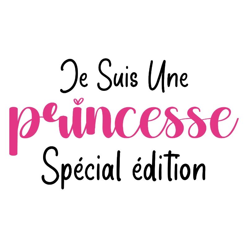 Ich bin eine einzigartige lustige weibliche Design-Prinzessin
