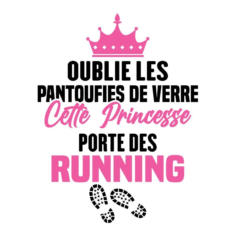 Cette princesse porte des running