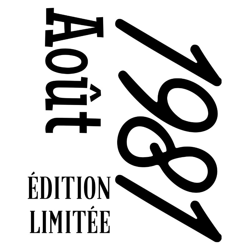édition limitée aout 1981