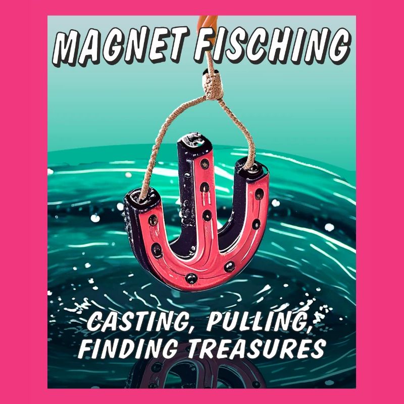 MAGNET FISCHING CASTING PULLING FINDING TREASU