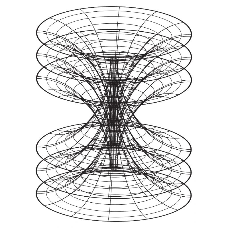 Warped Grid Sanduhr