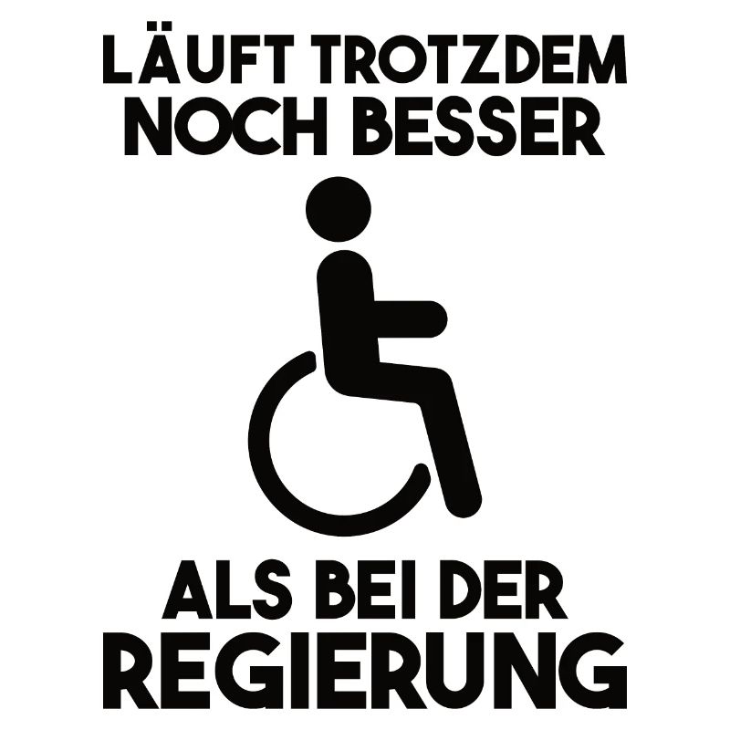 Rollstuhl Rollstuhlfahrer Spruch Geschenk